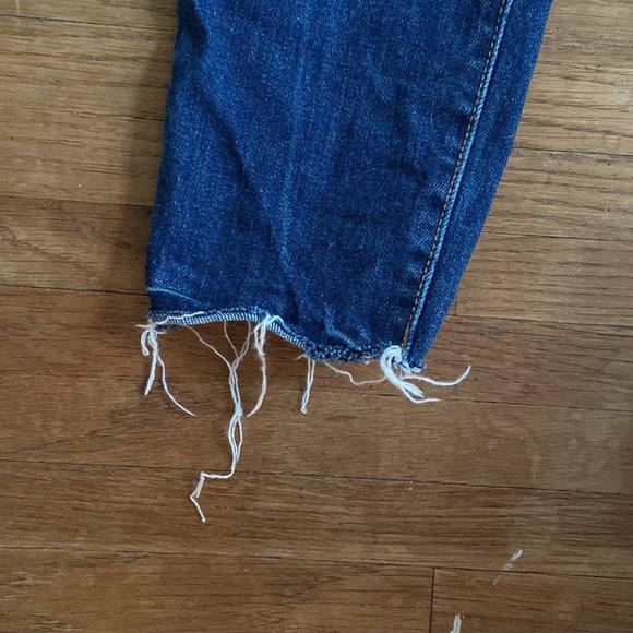Old Navy Raw Hem, ankle length O.G. Straight jeans - Picture 2 of 3